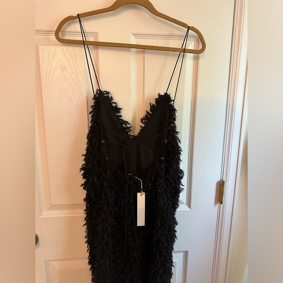 For Love & Lemons Faux Fur Mini Dress - Picture 2 of 3